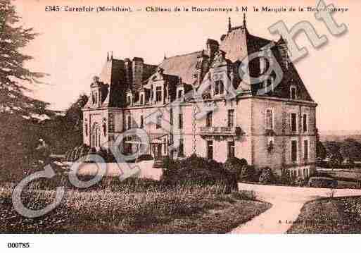 Ville de CARENTOIR, carte postale ancienne