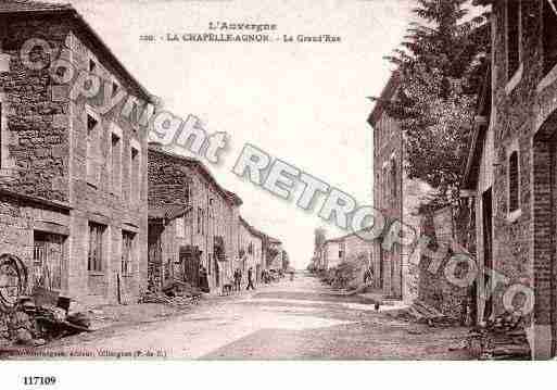 Ville de CHAPELLEAGNON(LA), carte postale ancienne