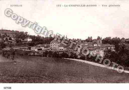 Ville de CHAPELLEAGNON(LA), carte postale ancienne