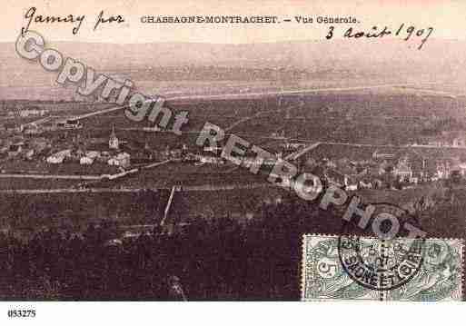 Ville de CHASSAGNEMONTRACHET, carte postale ancienne