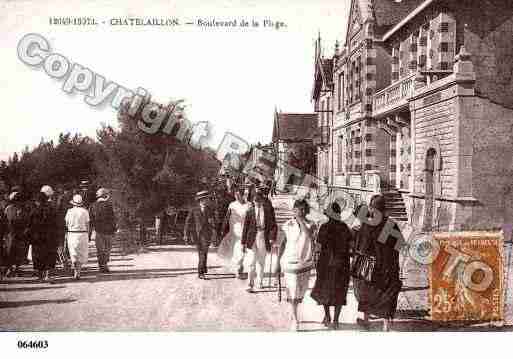 Ville de CHATELAILLONPLAGE, carte postale ancienne