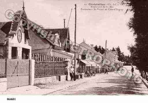 Ville de CHATELAILLONPLAGE, carte postale ancienne