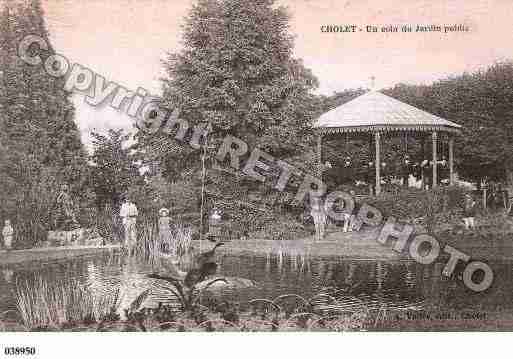 Ville de CHOLET, carte postale ancienne