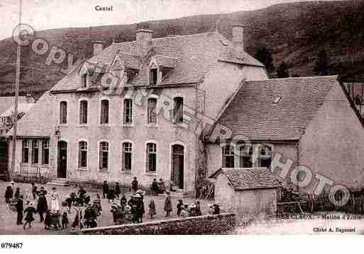 Ville de CLAUX(LE), carte postale ancienne