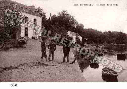 Ville de CLOHARSCARNOET, carte postale ancienne