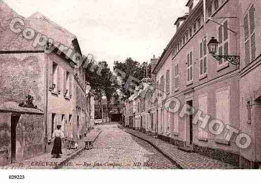 Ville de CRECYLACHAPELLE, carte postale ancienne