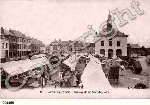 Ville de CYSOING, carte postale ancienne