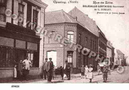 Ville de CYSOING, carte postale ancienne