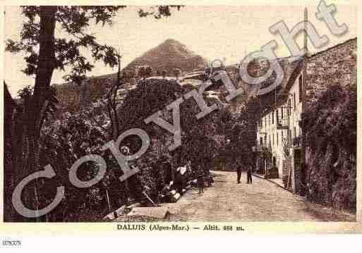 Ville de DALUIS, carte postale ancienne
