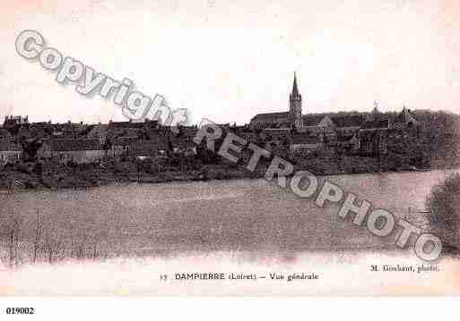 Ville de DAMPIERREENBURLY, carte postale ancienne