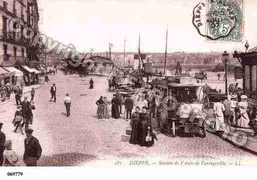 Ville de DIEPPE, carte postale ancienne