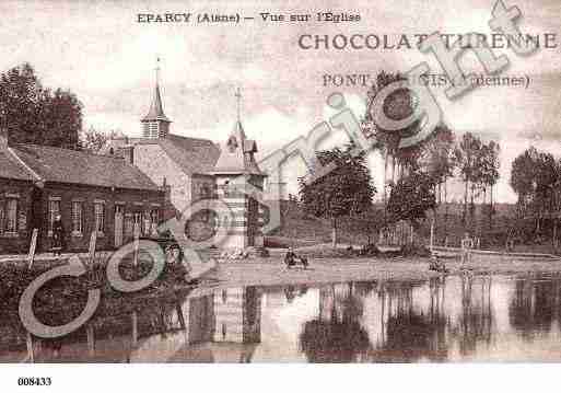 Ville de EPARCY, carte postale ancienne Ville de EPARCY, carte postale ancienne