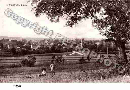 Ville de ETALANS, carte postale ancienne