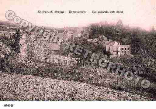 Ville de EVECQUEMONT, carte postale ancienne Ville de EVECQUEMONT, carte postale ancienne