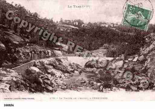 Ville de FERRIERES, carte postale ancienne