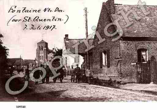 Ville de FONTAINENOTREDAME, carte postale ancienne