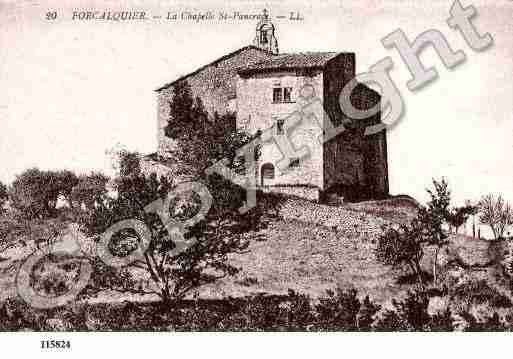 Ville de FORCALQUIER, carte postale ancienne Ville de FORCALQUIER, carte postale ancienne