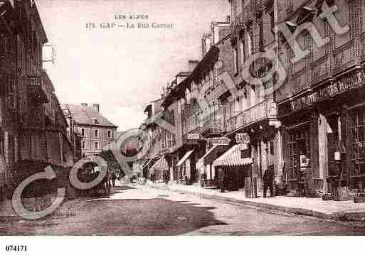 Ville de GAP, carte postale ancienne
