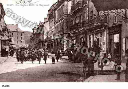 Ville de GAP, carte postale ancienne