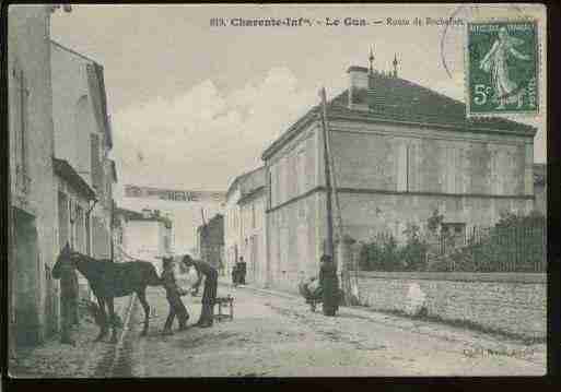 Ville de GUA(LE), carte postale ancienne