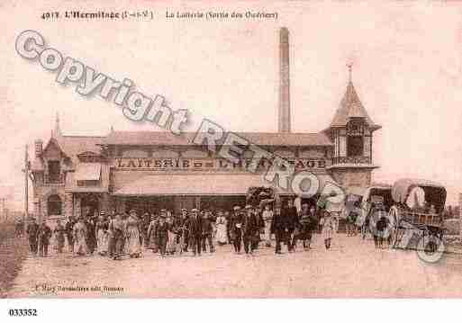 Ville de HERMITAGE(L'), carte postale ancienne