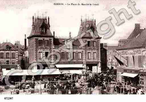 Ville de HIRSON, carte postale ancienne