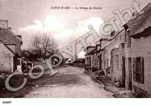 Ville de ILED'ARZ, carte postale ancienne