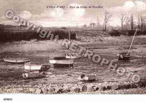 Ville de ILED'ARZ, carte postale ancienne