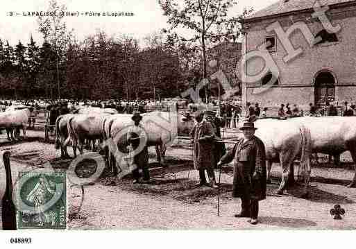 Ville de LAPALISSE, carte postale ancienne