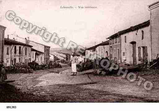 Ville de LEBEUVILLE, carte postale ancienne