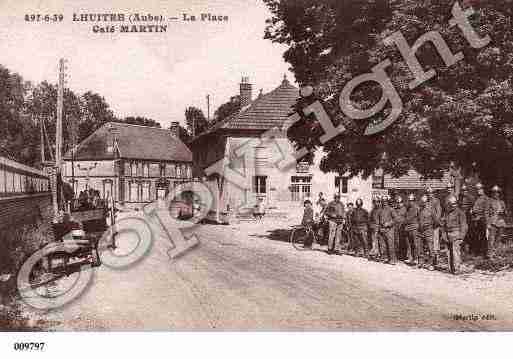 Ville de LHUITRE, carte postale ancienne