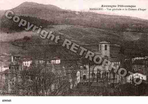 Ville de MANGLIEU, carte postale ancienne