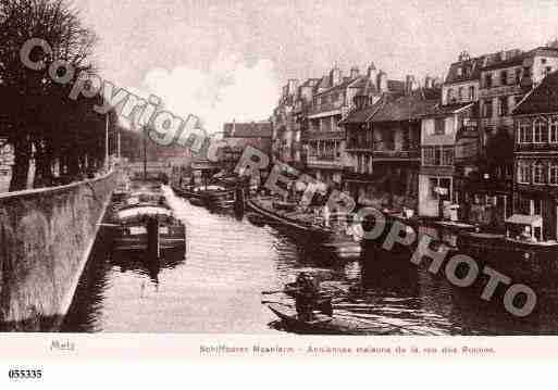 Ville de METZ, carte postale ancienne