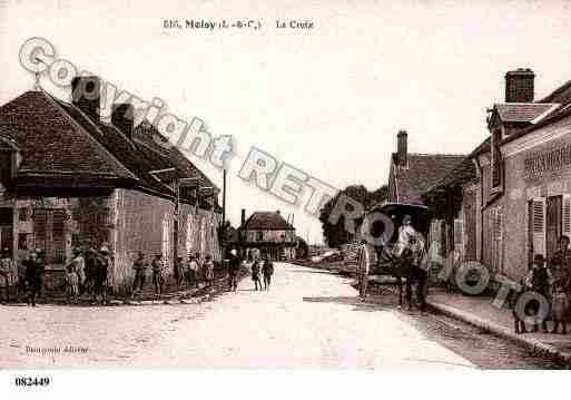 Ville de MOISY, carte postale ancienne