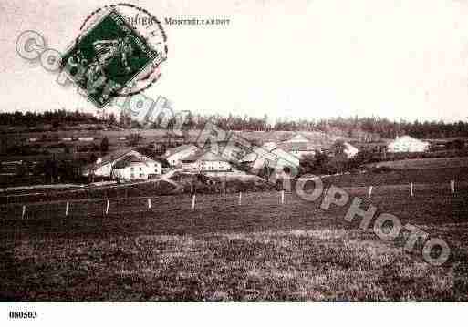 Ville de MONTBELIARDOT, carte postale ancienne