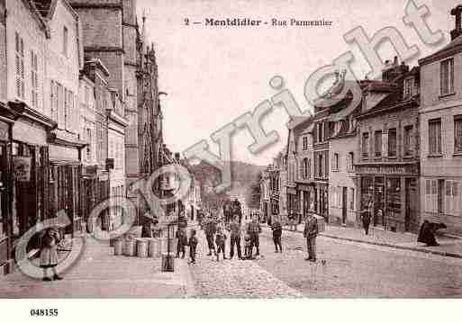 Ville de MONTDIDIER, carte postale ancienne