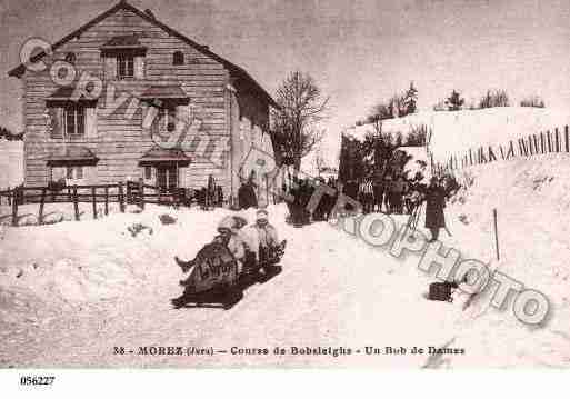 Ville de MOREZ, carte postale ancienne