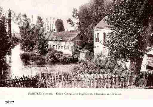 Ville de NAINTRE, carte postale ancienne