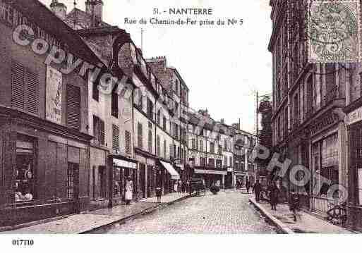 Ville de NANTERRE, carte postale ancienne