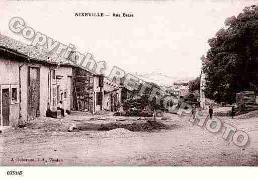 Ville de NIXEVILLEBLERCOURT, carte postale ancienne