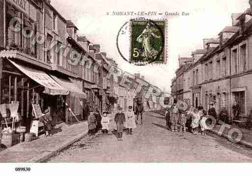 Ville de NONANTLEPIN, carte postale ancienne