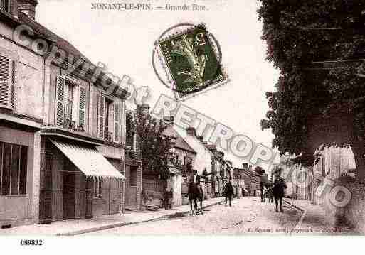 Ville de NONANTLEPIN, carte postale ancienne