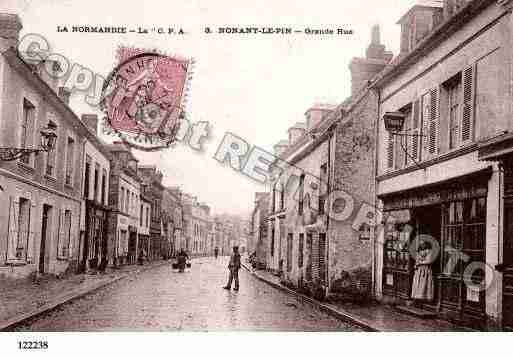 Ville de NONANTLEPIN, carte postale ancienne