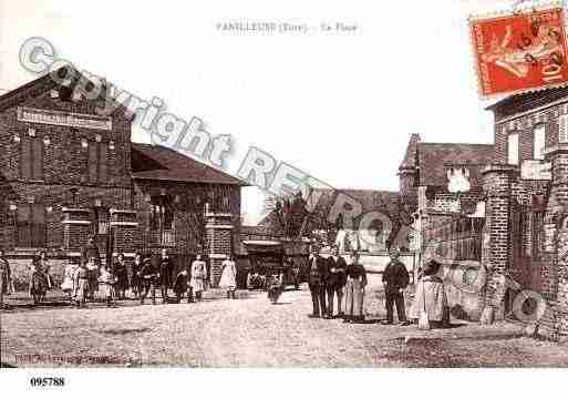 Ville de PANILLEUSE, carte postale ancienne