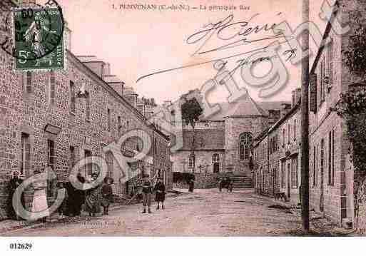 Ville de PENVENAN, carte postale ancienne