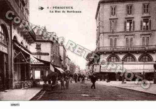 Ville de PERIGUEUX, carte postale ancienne