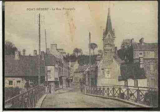 Ville de PONTHEBERT, carte postale ancienne