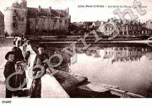 Ville de PONTL'ABBE, carte postale ancienne