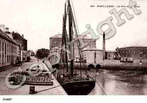 Ville de PONTL\'ABBE, carte postale ancienne Ville de PONTL\'ABBE, carte postale ancienne