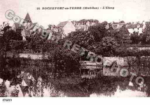 Ville de ROCHEFORTENTERRE, carte postale ancienne